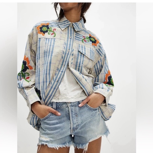 We The Free Dresses & Skirts - We the free embroidered shirt